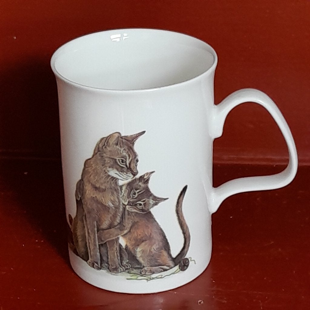 Mok "Cat lovers", Ophalen of Verzenden, Gebruikt, Hond of Kat, Overige typen