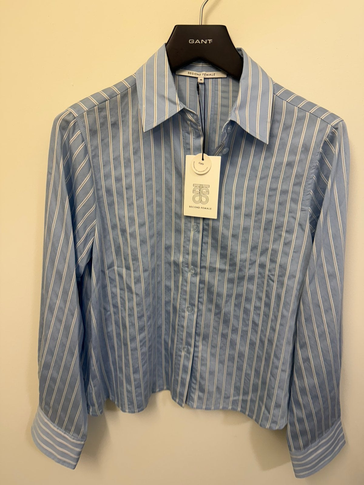 Nieuwe Second Female dames blouse M, Kleding | Dames, Verzenden, Nieuw, Blauw