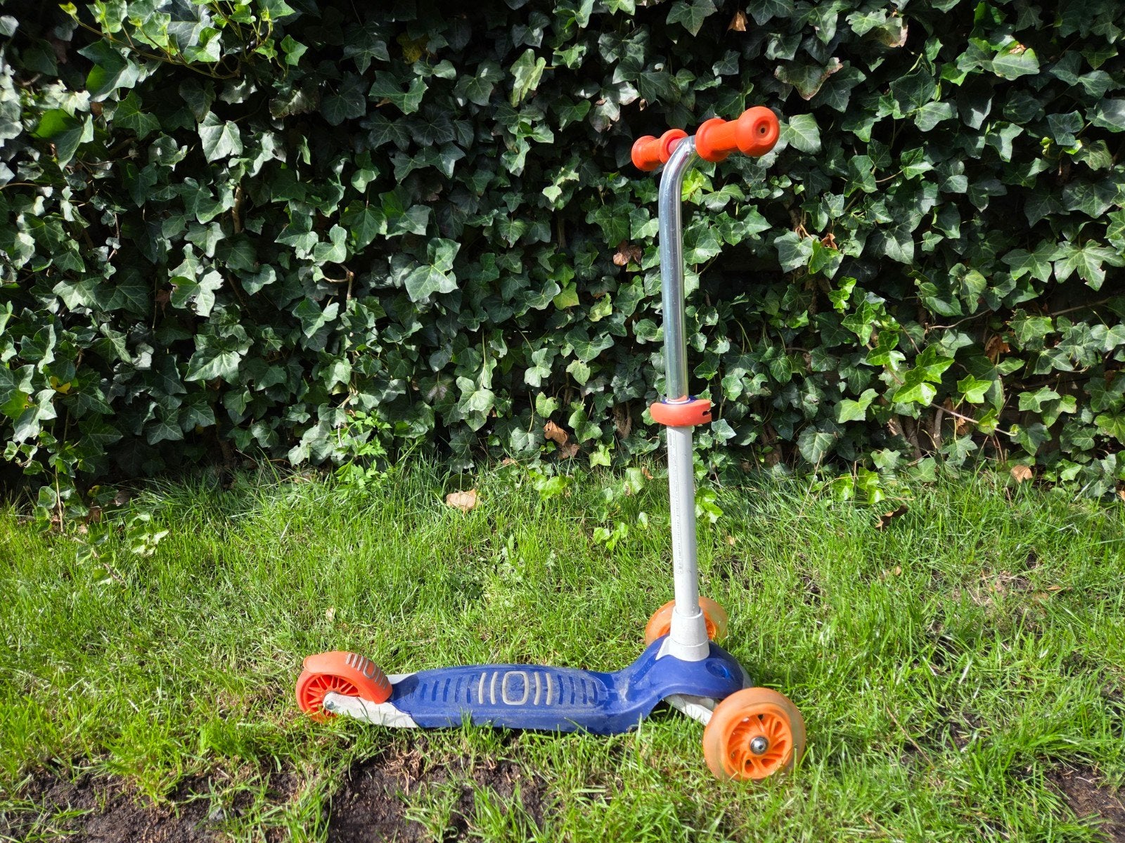 Oxelo kinderstep met 3 wielen - Blauw/Oranje, Ophalen, Gebruikt, Gewone step, Oxelo