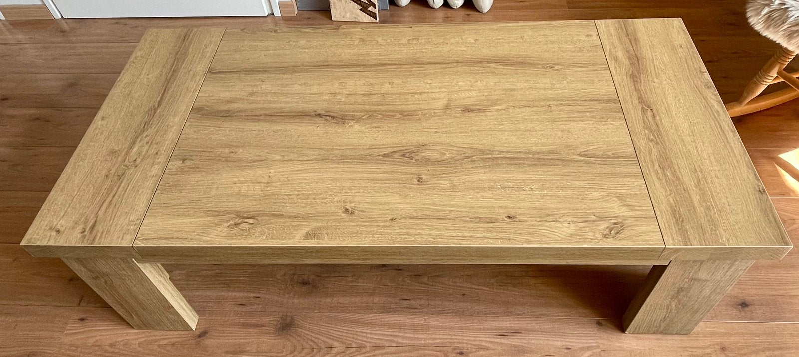Z.g.a.n. mooie salontafel, Ophalen, 100 tot 150 cm, 50 tot 100 cm, Zo goed als nieuw