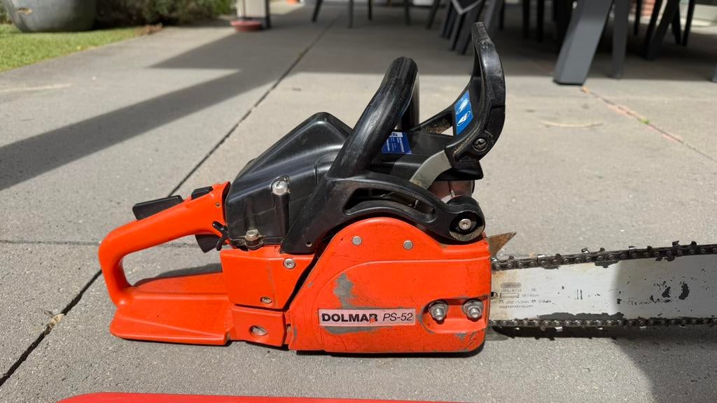 Dolmar PS-52 kettingzaag 50cm blad, Ophalen, Gebruikt