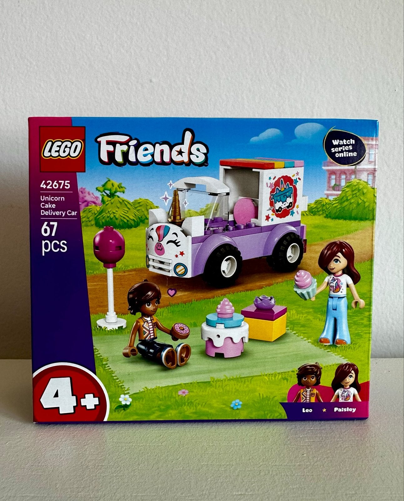 Nieuw in doos! LEGO Friends Unicorn Cake Delivery Car 42675, Ophalen, Nieuw, Overige merken