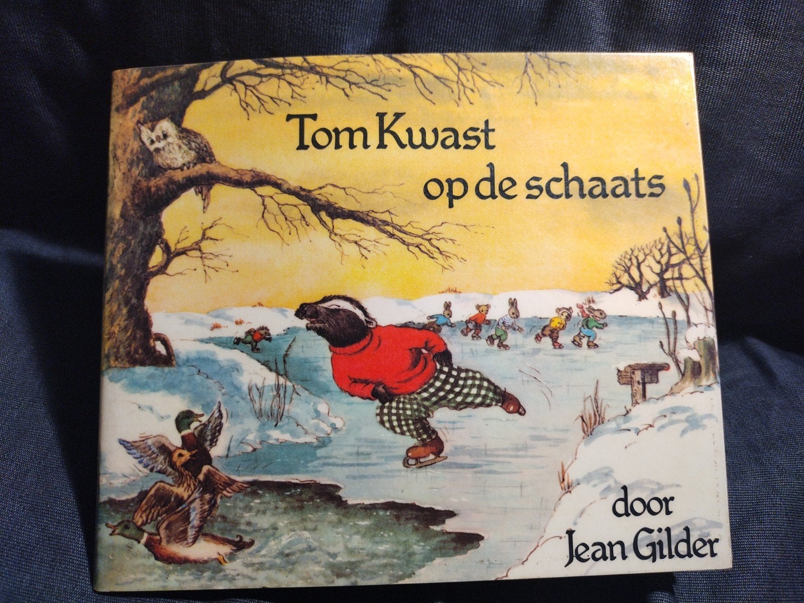 Tom Kwast op de schaats - Jean Gilder (1977), Ophalen of Verzenden, Gelezen, Jean Gilder, Fictie algemeen