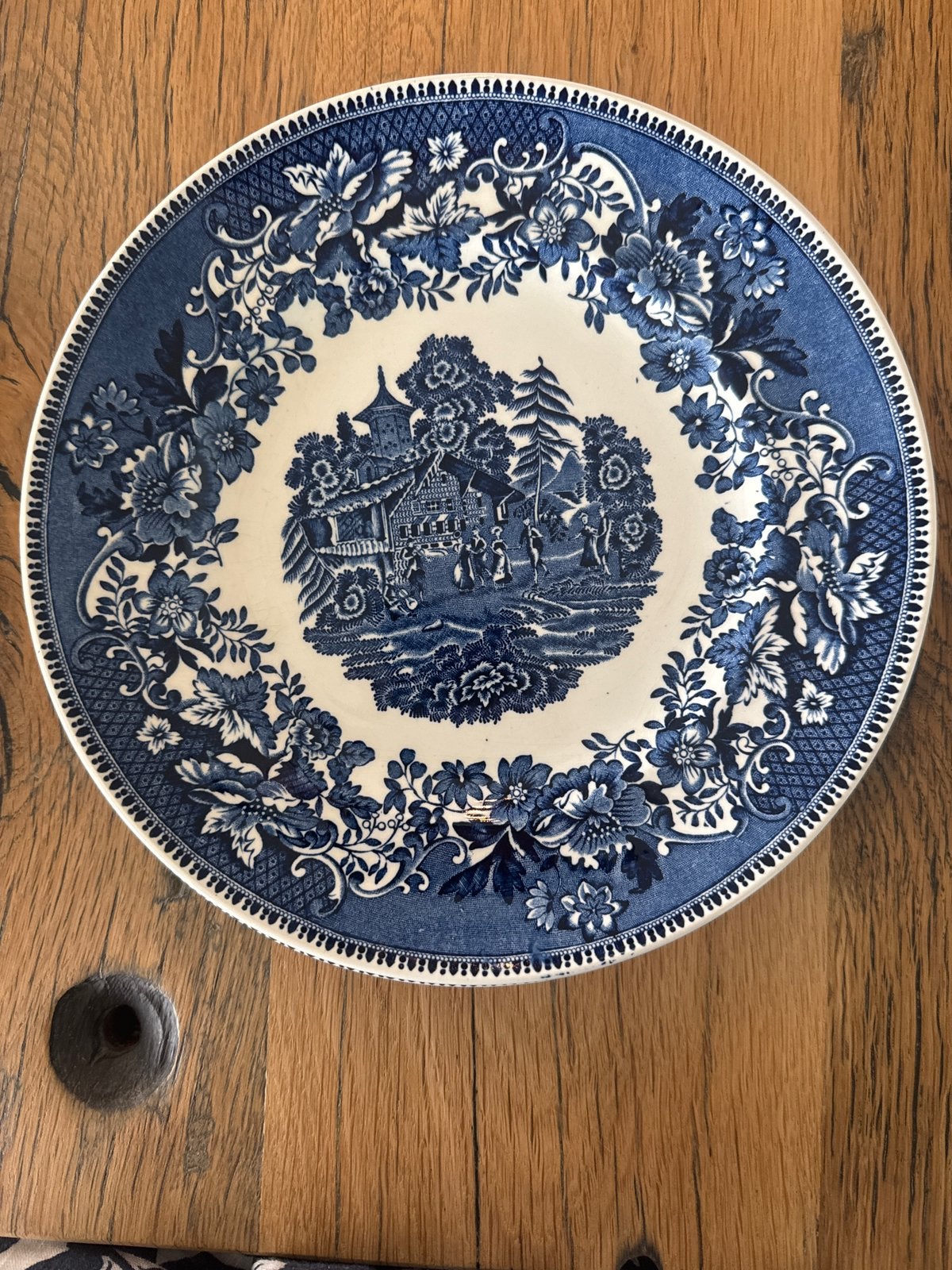 3x klassiek Engels sierbord/dinerbord, Ophalen of Verzenden