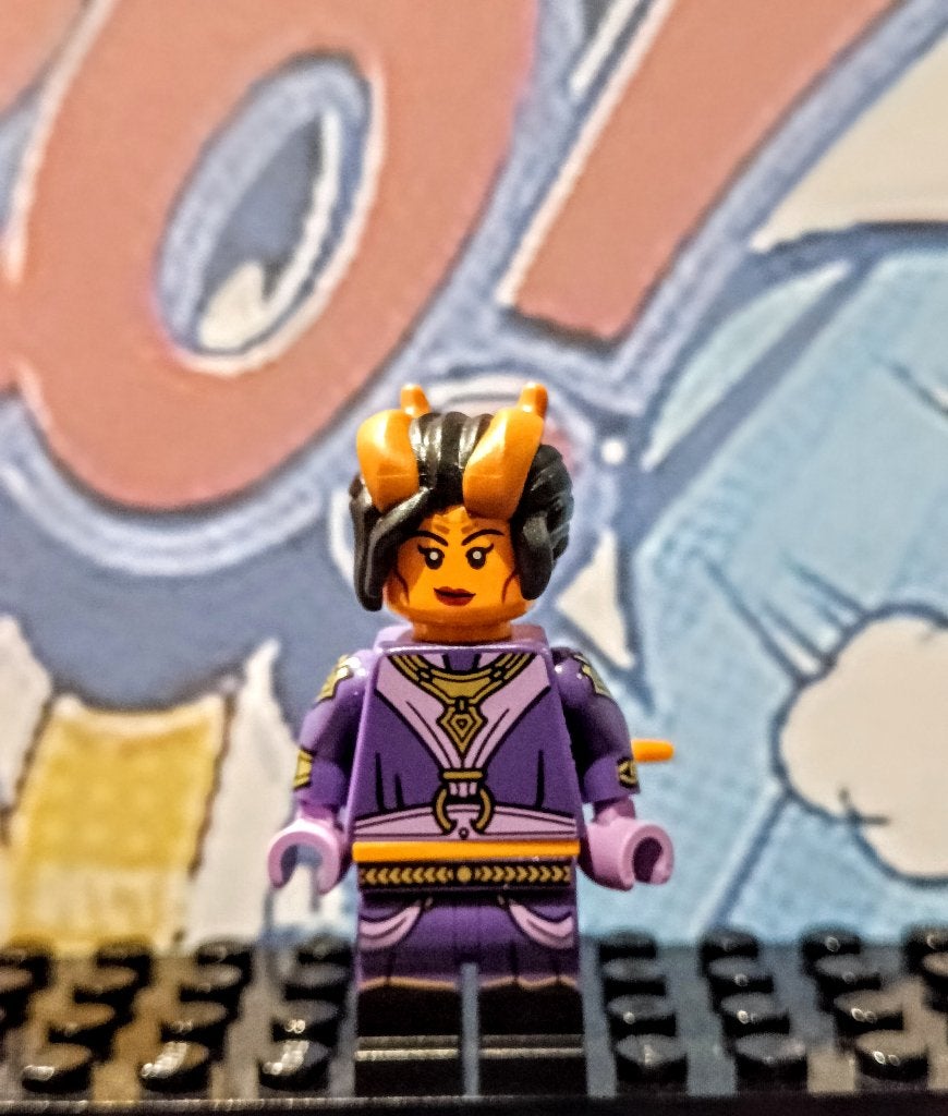 Lego Tiefling Sorcerer, Dungeons & Dragons (Minifigure Only, Gebruikt, Marvel, Lego, Ophalen of Verzenden