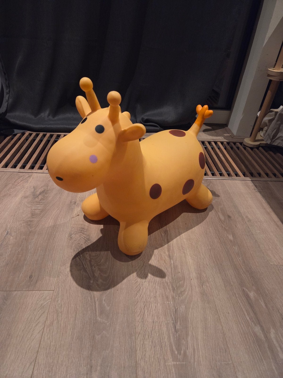 Opblaasbare Giraffe Skippydier voor Kinderen, Ophalen, Gebruikt