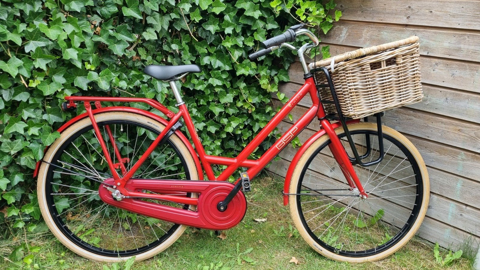 ZGAN: Rode BSP Viking Transportfiets (Kruisframe) – Maat 50, Fietsen en Brommers, Fietsen | Dames | Damesfietsen, Terugtraprem