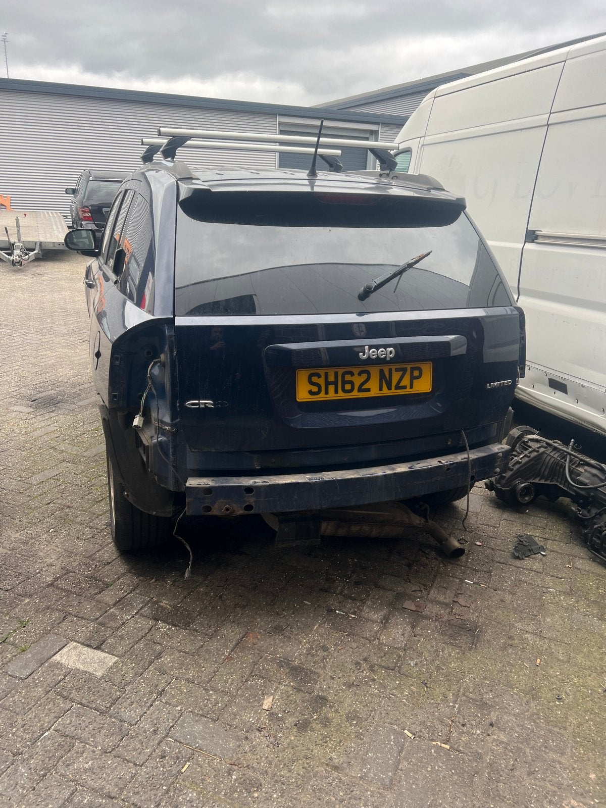 Jeep Compass Bumper, Motorkap, Koplampen - Gebruikt, Jeep, Gebruikt, Voor, Ophalen of Verzenden