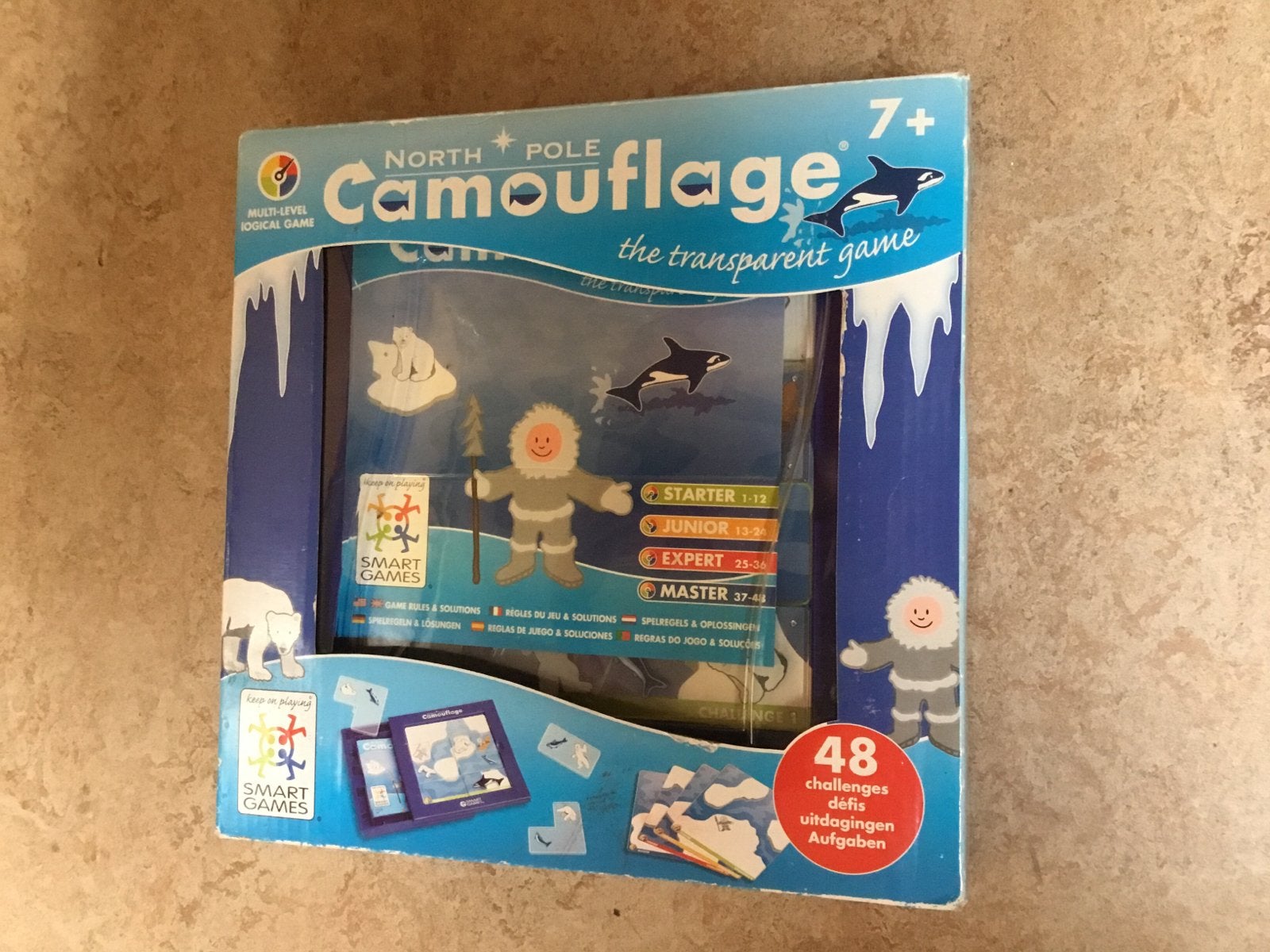 SmartGames North Pole Camouflage - Logisch Puzzelspel, Een of twee spelers, Ophalen, Gebruikt, Reisspel