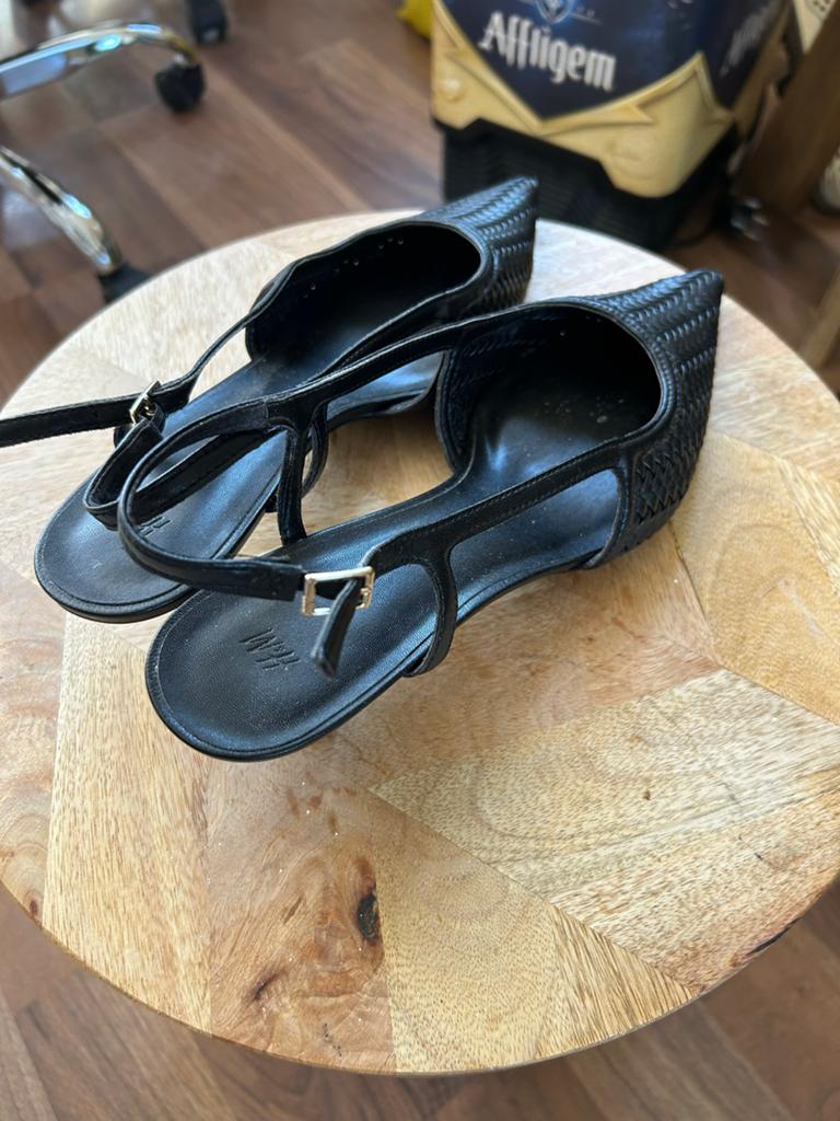 H&M Zwarte Schoenen Maat 41 - Zo Goed als Nieuw, Kleding | Dames, Schoenen, Ophalen, Zo goed als nieuw, Zwart, Schoenen met lage hakken