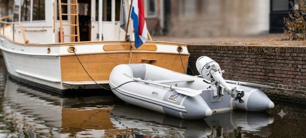 Zodiac 310 Fastroller Airdek met een 6 pk 4 Takt Suzuki, Watersport en Boten, Accessoires en Onderhoud, Zo goed als nieuw, Overige typen
