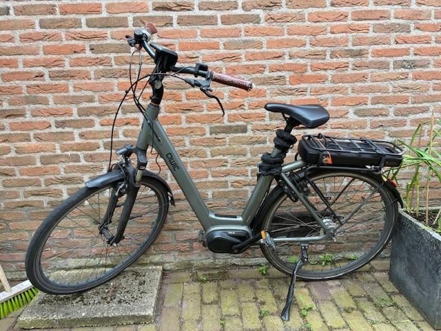 electrische qwic fiets, Fietsen en Brommers, Fietsen | Dames | Damesfietsen, Gebruikt, Overige merken, Versnellingen, Velgrem