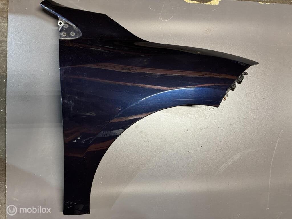 Voorscherm rechts blauw Renault Megane Estate III ('09-'16), Auto-onderdelen, Gebruikt, Renault, Ophalen of Verzenden, Renault