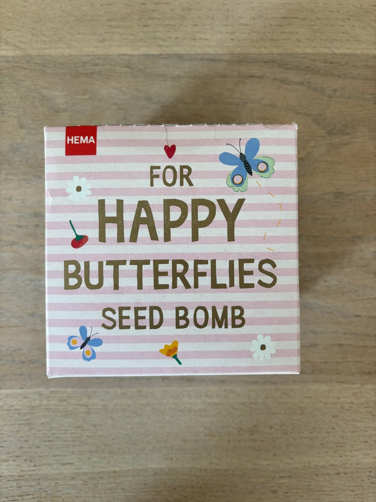 Hema Zaadbom voor Vlinders, Ophalen, Voorjaar, Volle zon, Zaad