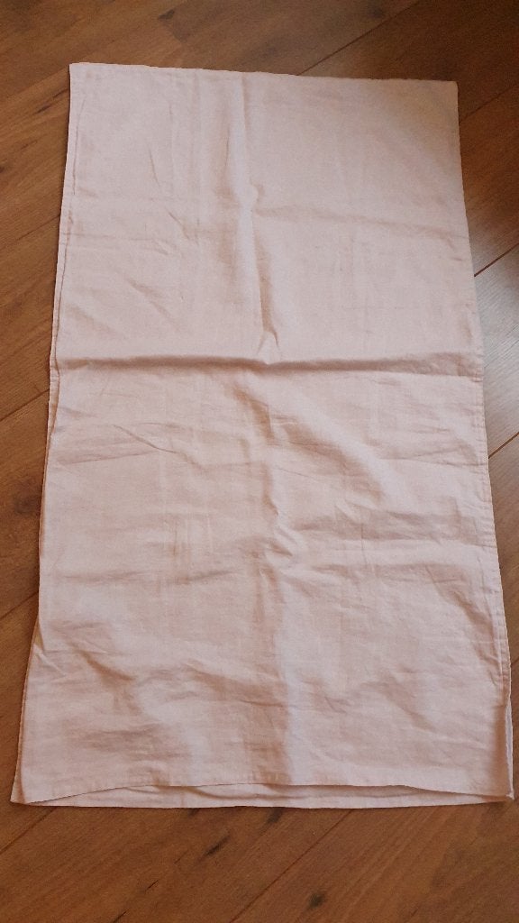 linnen kussen sloop, kleur roze, Ophalen, Zo goed als nieuw, Roze, Rechthoekig