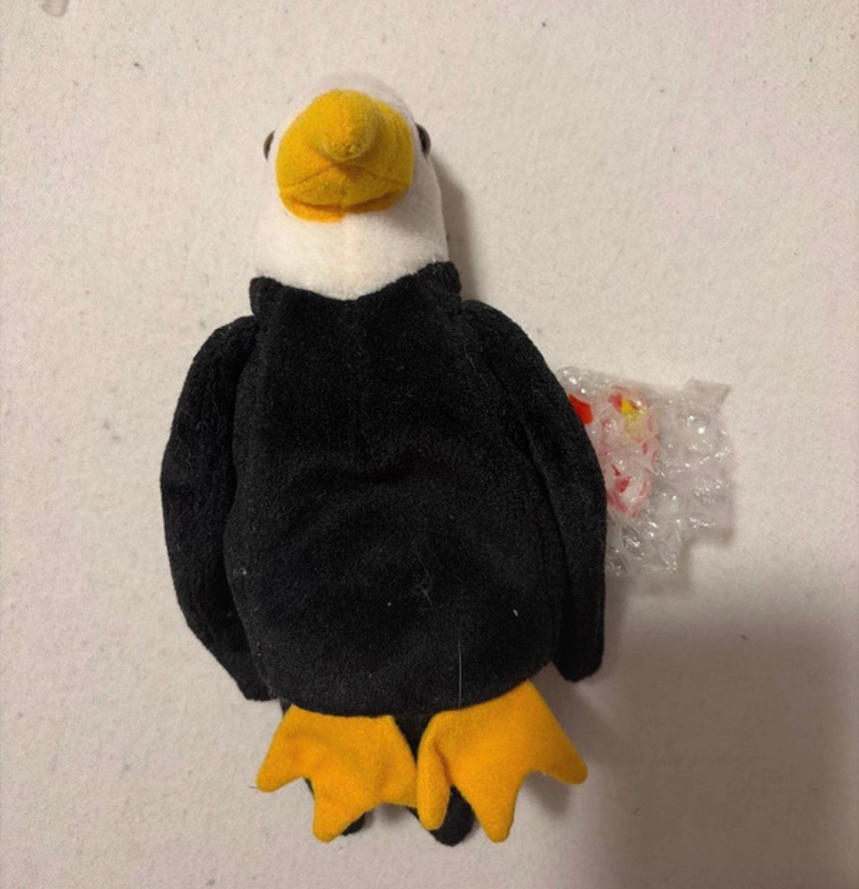 Bald eagle knuffel, Overige karakters, Overige typen, Nieuw, Zwart