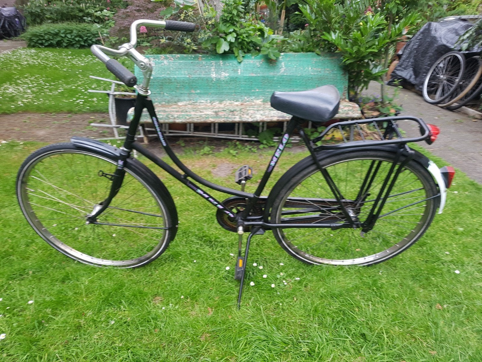 Melo damesfiets (stad/station fiets), Fietsen en Brommers, Fietsen | Dames | Omafietsen, Ophalen, Terugtraprem, Gebruikt, 56 cm of meer