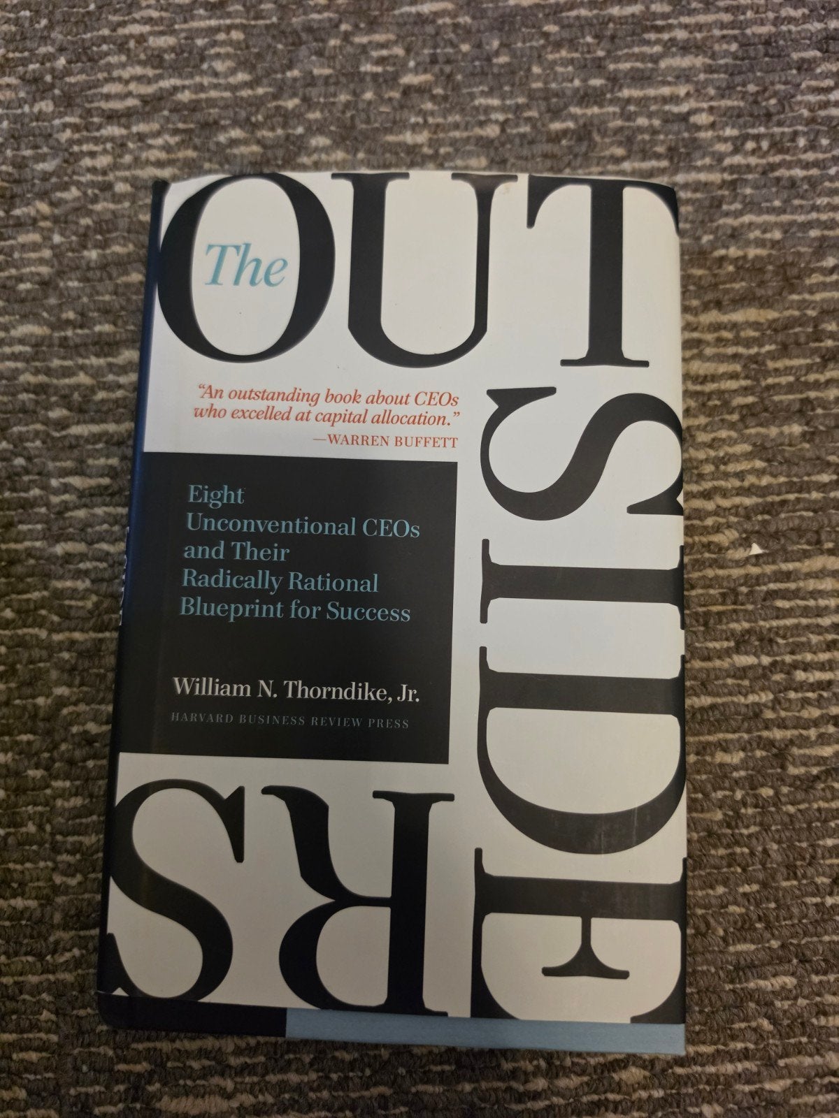 The Outsiders: Acht onconventionele CEO's, Boeken, Ophalen of Verzenden, Zo goed als nieuw, Management, William N. Thorndike, Jr.