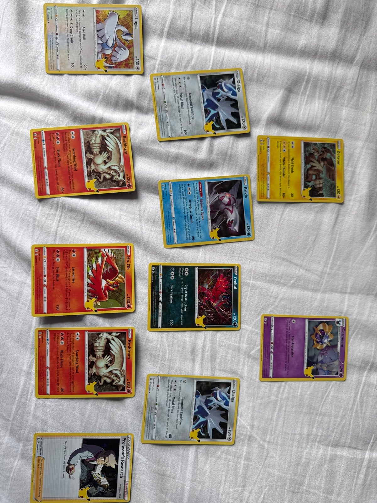 Pokémon 25th Anniversary kaarten - Zo goed als nieuw, Ophalen of Verzenden, Zo goed als nieuw, Meerdere kaarten