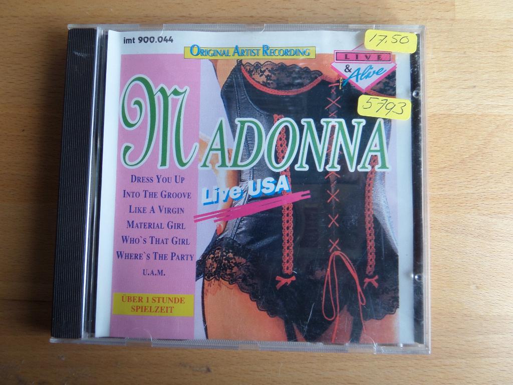 Madonna Live USA imt 900.044 cd 5793, Ophalen of Verzenden, Zo goed als nieuw