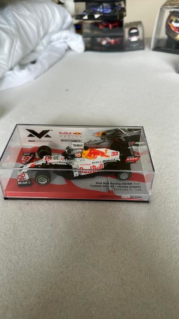 Max verstappen 2021 turkish gp 1:43, Hobby en Vrije tijd, Modelauto's | 1:43, Ophalen of Verzenden, Zo goed als nieuw