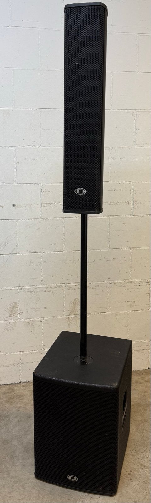 Dynacord Geluidset: 2x TS400, 2x 1.18 Sub met hoezen, Ophalen, Gebruikt