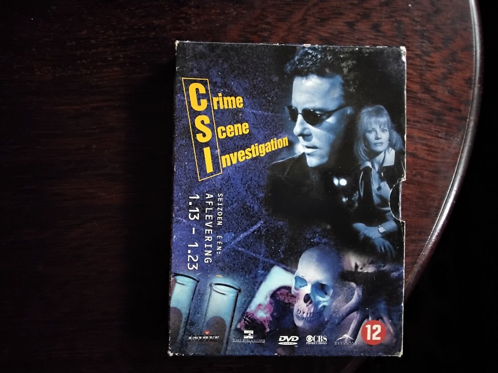 CSI seizoen 1 deel 2 compleet, 3disk, origineel, Engels, Seizoen 1, Nederlands, Ophalen of Verzenden