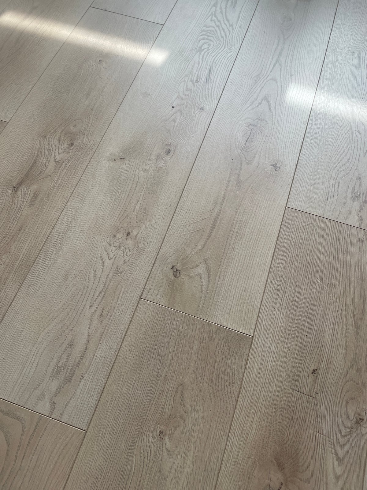 IKEA GOLV laminaat 20m2- Witgrijs Eiken, Ophalen, 50 tot 150 cm, Zo goed als nieuw, 10 m² of meer