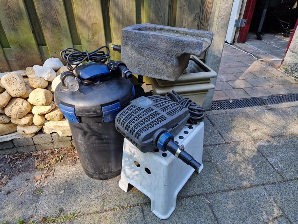 Complete Oase biopress drukfilterset, Ophalen, Vijverfilter