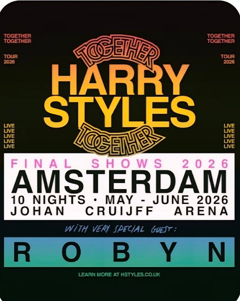 Harry Styles openingsnight 16 mei ticket zitplaats, Tickets en Kaartjes, Evenementen en Festivals, Eén persoon