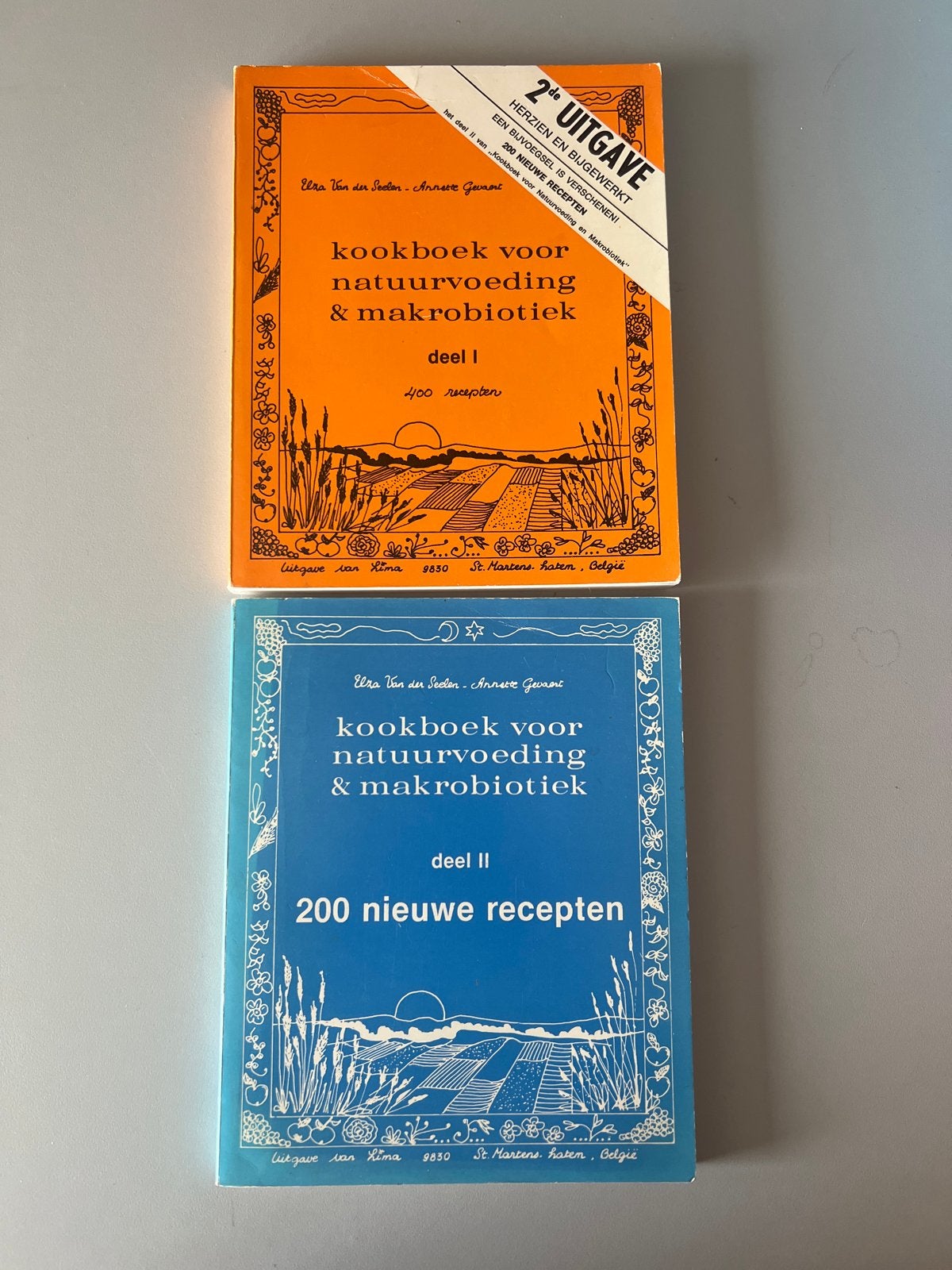 Kookboek voor natuurvoeding & makrobiotiek deel I & II, Boeken, Gelezen, Voorgerechten en Soepen, Ophalen of Verzenden, Gezond koken