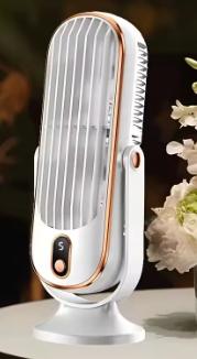Draagbare Oplaadbare Aircooler / Ventilator – Nieuw, Timer, Minder dan 60 m³, Nieuw, 3 snelheden of meer