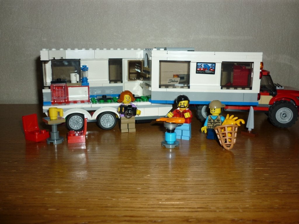 Lego city 60182 - Pick-uptruck en caravan, City, Lego, Ophalen of Verzenden, Zo goed als nieuw