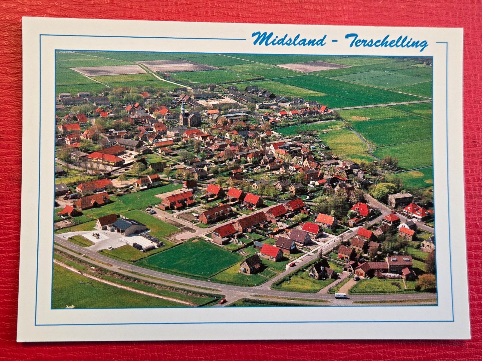 Midsland op Terschelling Panorama, Ophalen of Verzenden, 1960 tot 1980, Waddeneilanden
