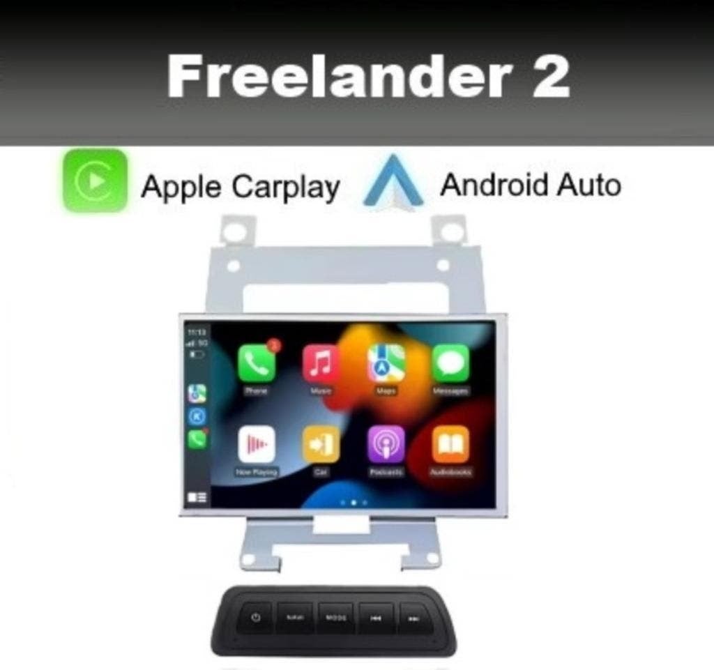 Land Rover Freelander 2 navigatie android 14 dab carplay usb, Ophalen of Verzenden, Nieuw