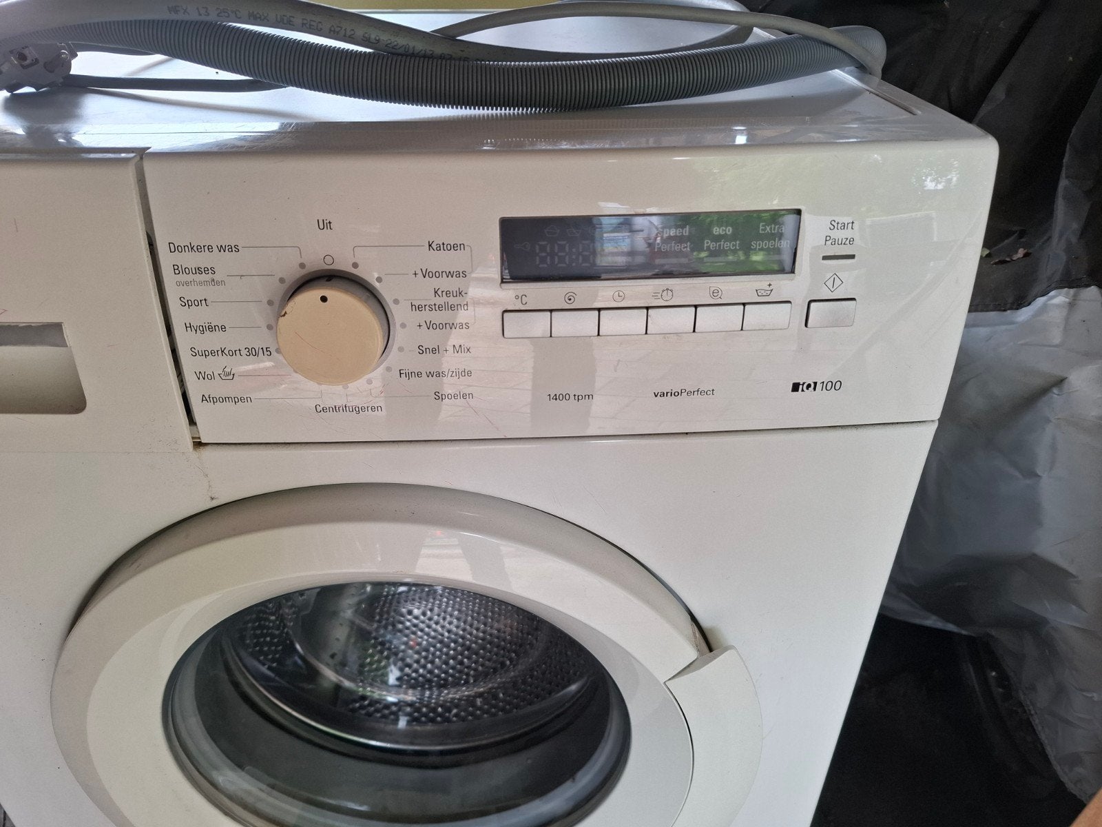 Siemens wasmachine, Witgoed en Apparatuur, Ophalen, Gebruikt, 1200 tot 1600 toeren, 85 tot 90 cm