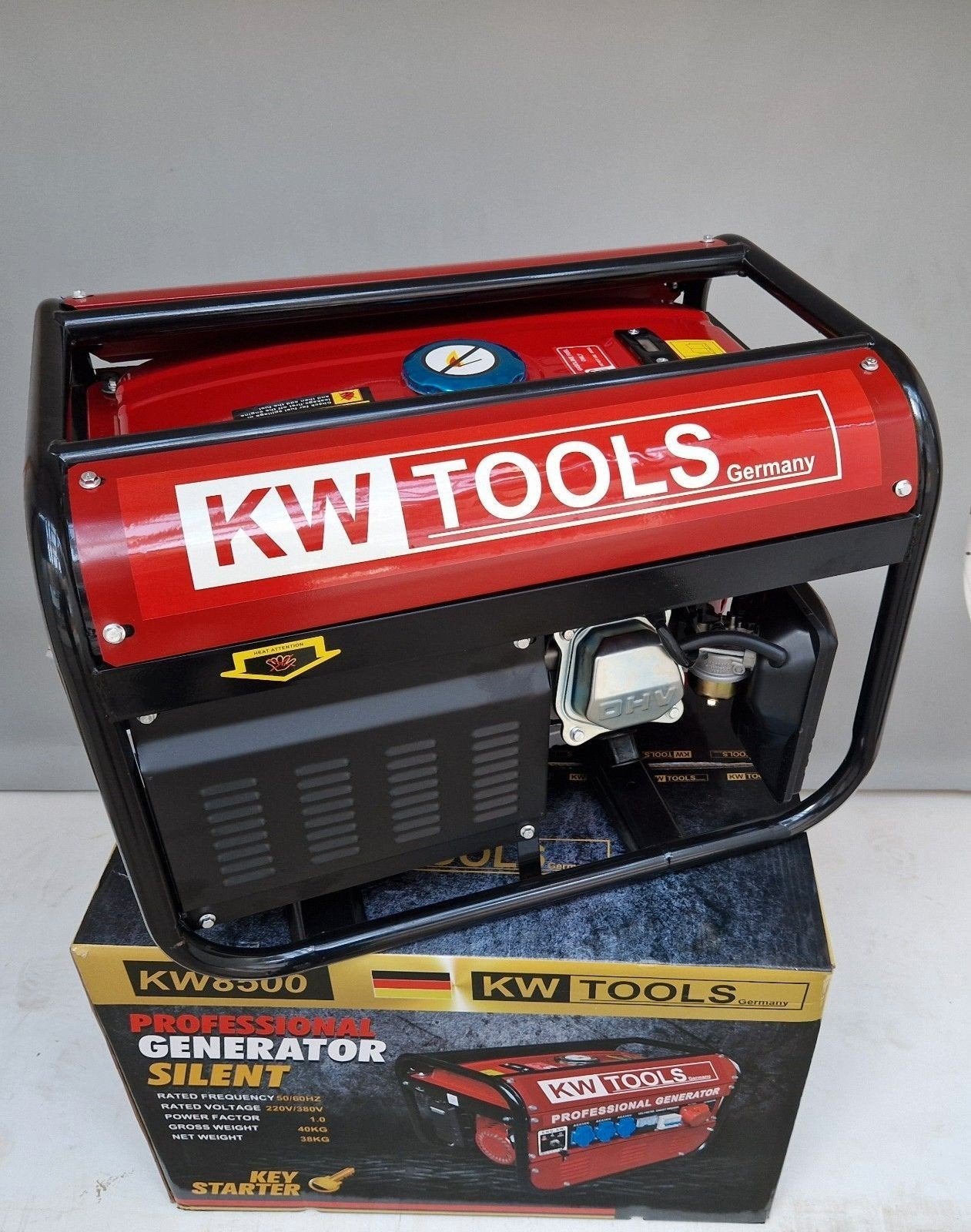 KW Tools Noodstroom Aggregaat, Ophalen