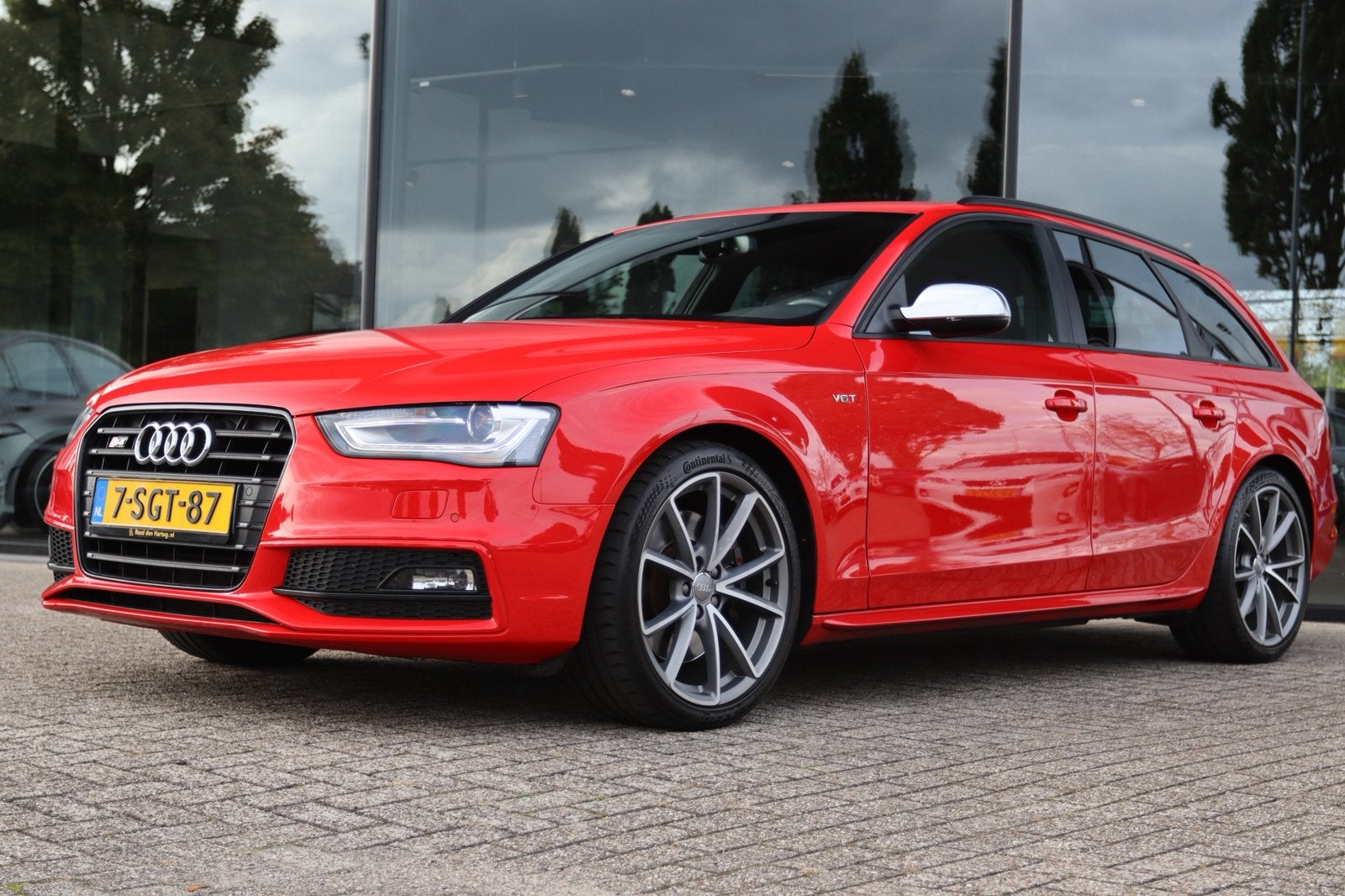 Audi S4 3.0 TFSI Avant - Automaat - Misano Rood, Auto's, Audi, Automaat, Euro 5, Zwart, 2995 cc
