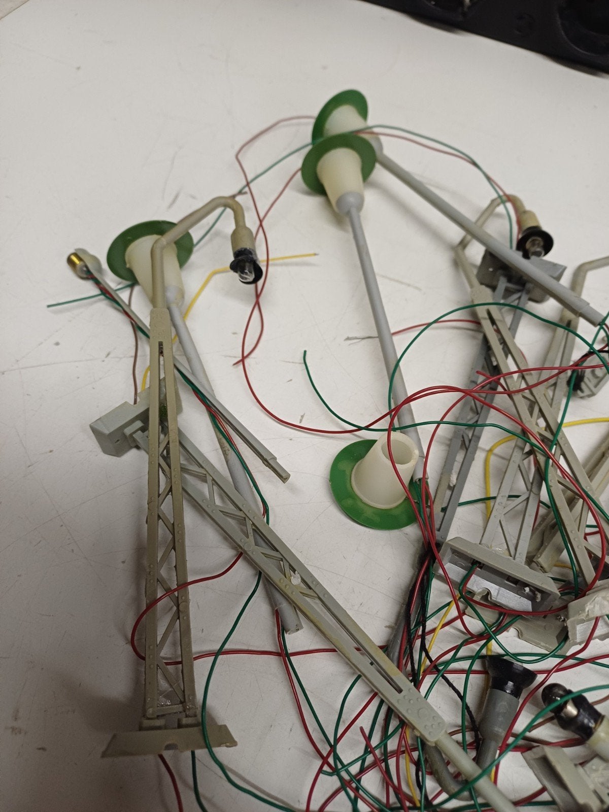 Partij straat- en gebouwverlichting voor H0 modelbaan, Overige merken, Gebruikt, Gelijkstroom of Wisselstroom, Overige typen