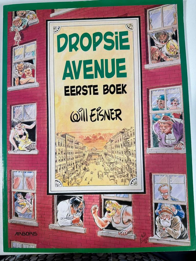 Dropsie Avenue Eerste Boek - Will Eisner (Arboris), Eén stripboek, Ophalen of Verzenden, Zo goed als nieuw