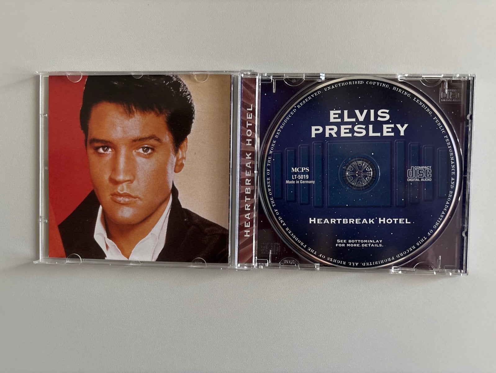 Elvis Presley - Heartbreak Hotel CD (L.T. Series), Rock, Gebruikt, Ophalen of Verzenden, Inclusief doosje