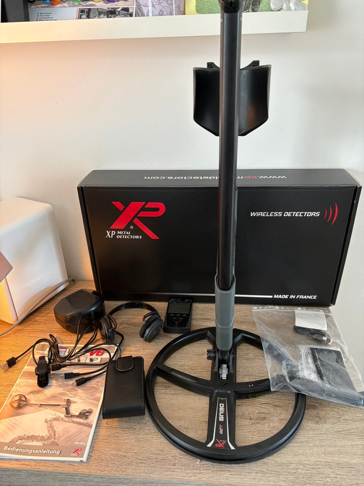 2 maand oude XP Deus met X35 28cm Schijf+WSA hoofdtelefoon., Ophalen of Verzenden, Zo goed als nieuw