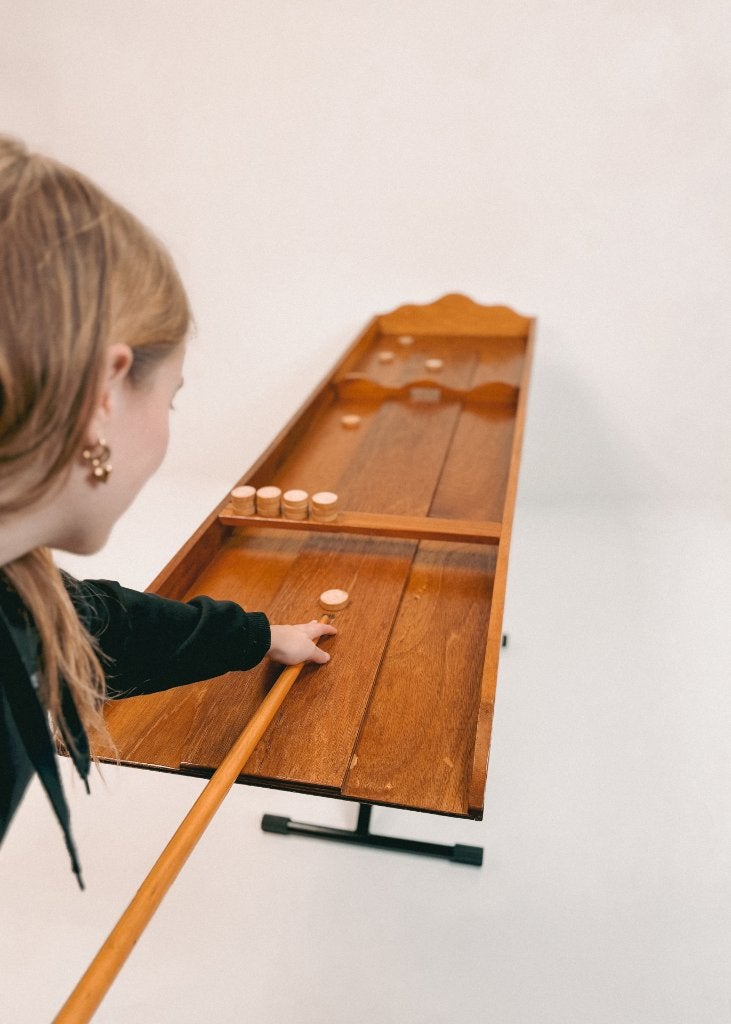 Schuifbiljart - Oud Hollandse Spellen - Retro Games Verhuur, Ophalen of Verzenden, Zo goed als nieuw, Overige