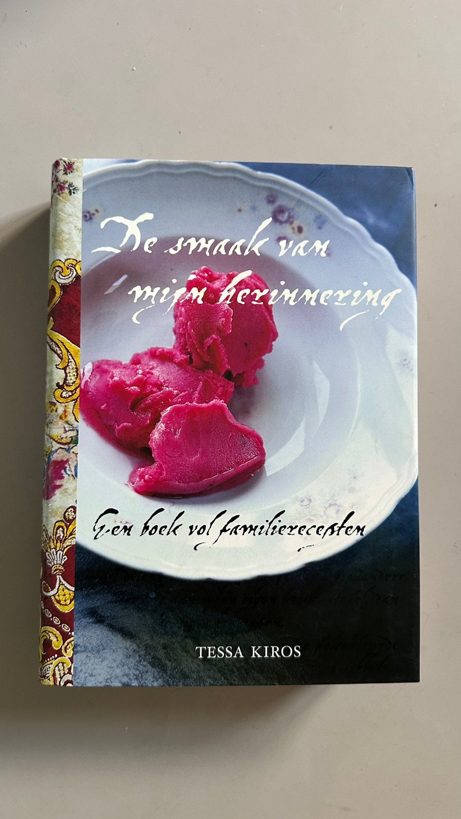 Tessa Kiros - De smaak van mijn herinnering - Hardcover, Boeken, Kookboeken, Ophalen of Verzenden, Nieuw, T. Kiros