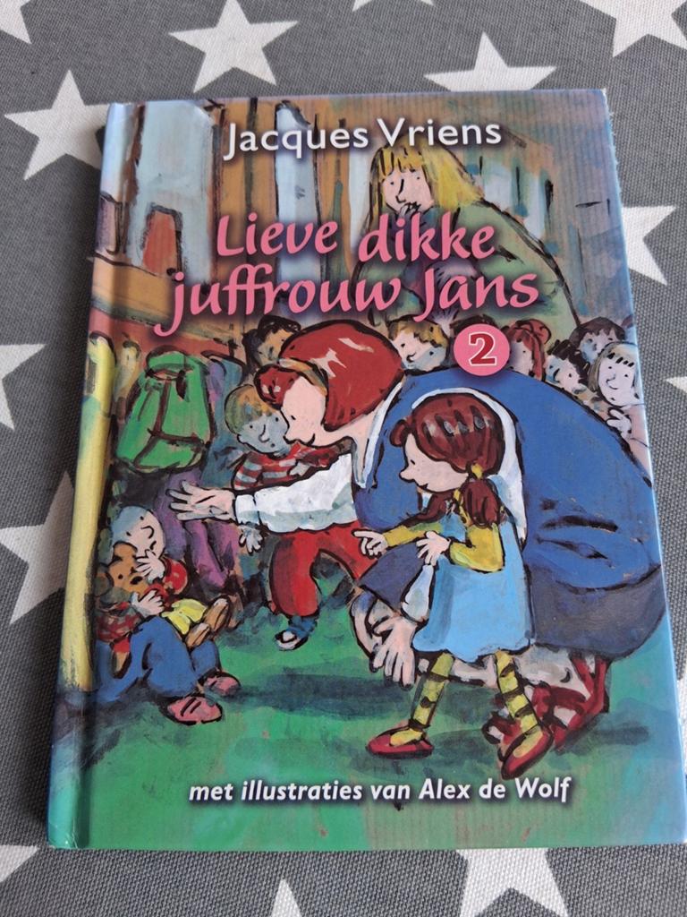 boek jacques vriens - lieve dikke juffrouw jans 2, Boeken, Ophalen of Verzenden, Gelezen, Fictie algemeen