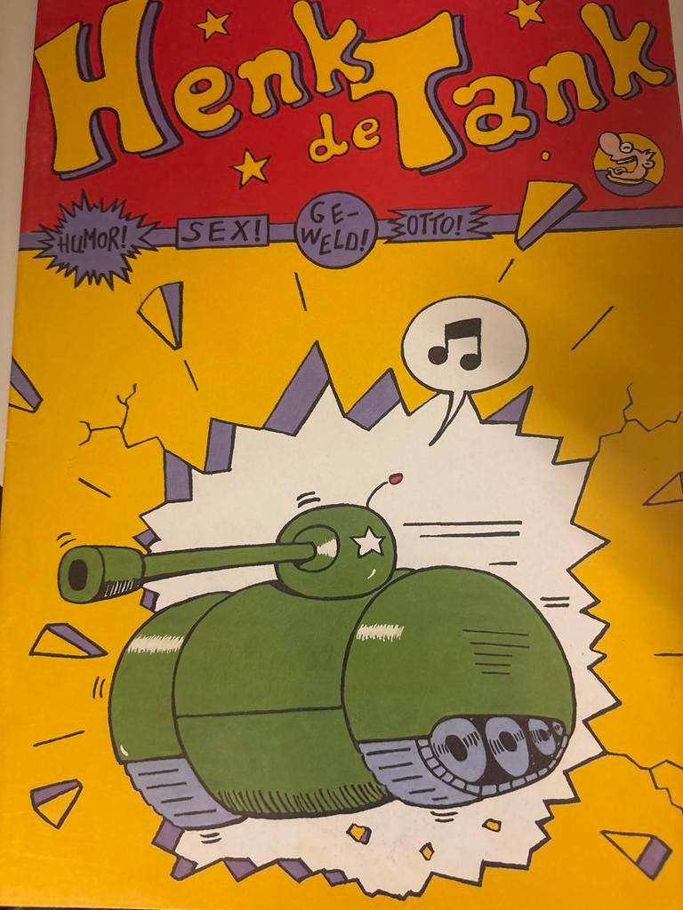 Henk de Tank - Stripboek, Boeken, Eén stripboek, Ophalen of Verzenden, Gelezen