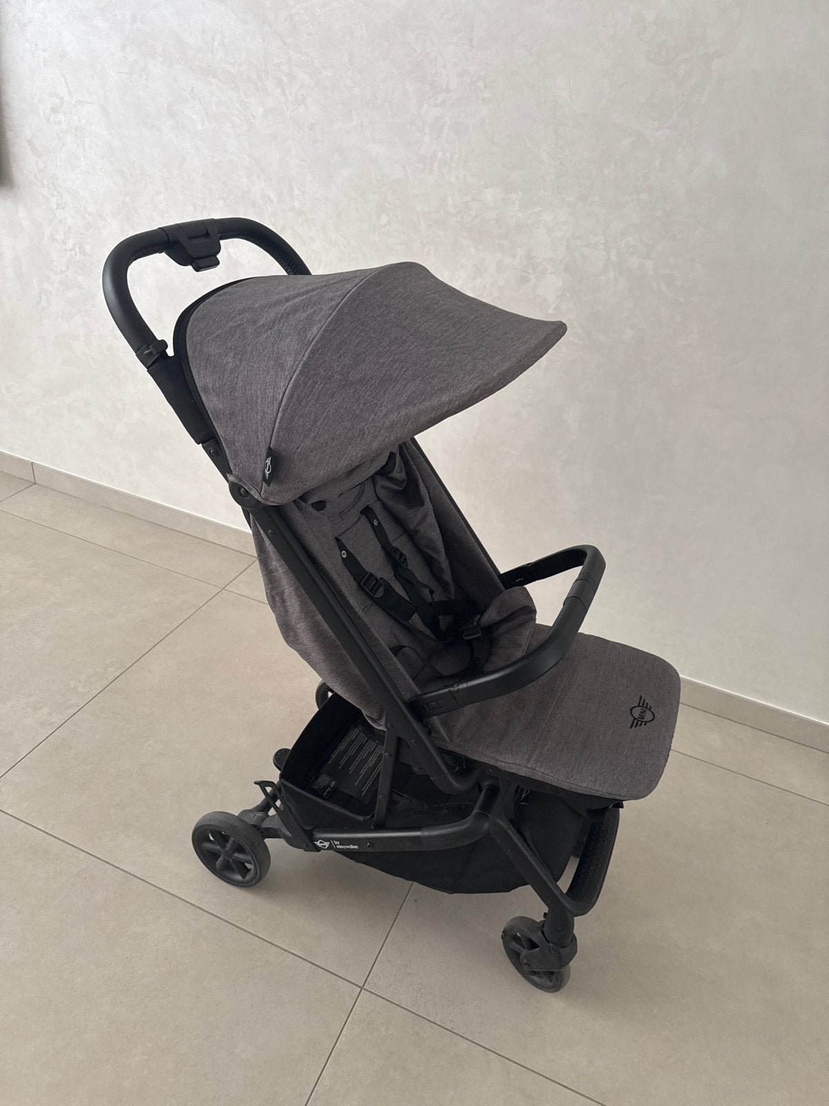 Easywalker MINI Buggy Go - Compacte en lichte reisbuggy, Kinderen en Baby's, Ophalen, Gebruikt, Overige merken, Verstelbare rugleuning