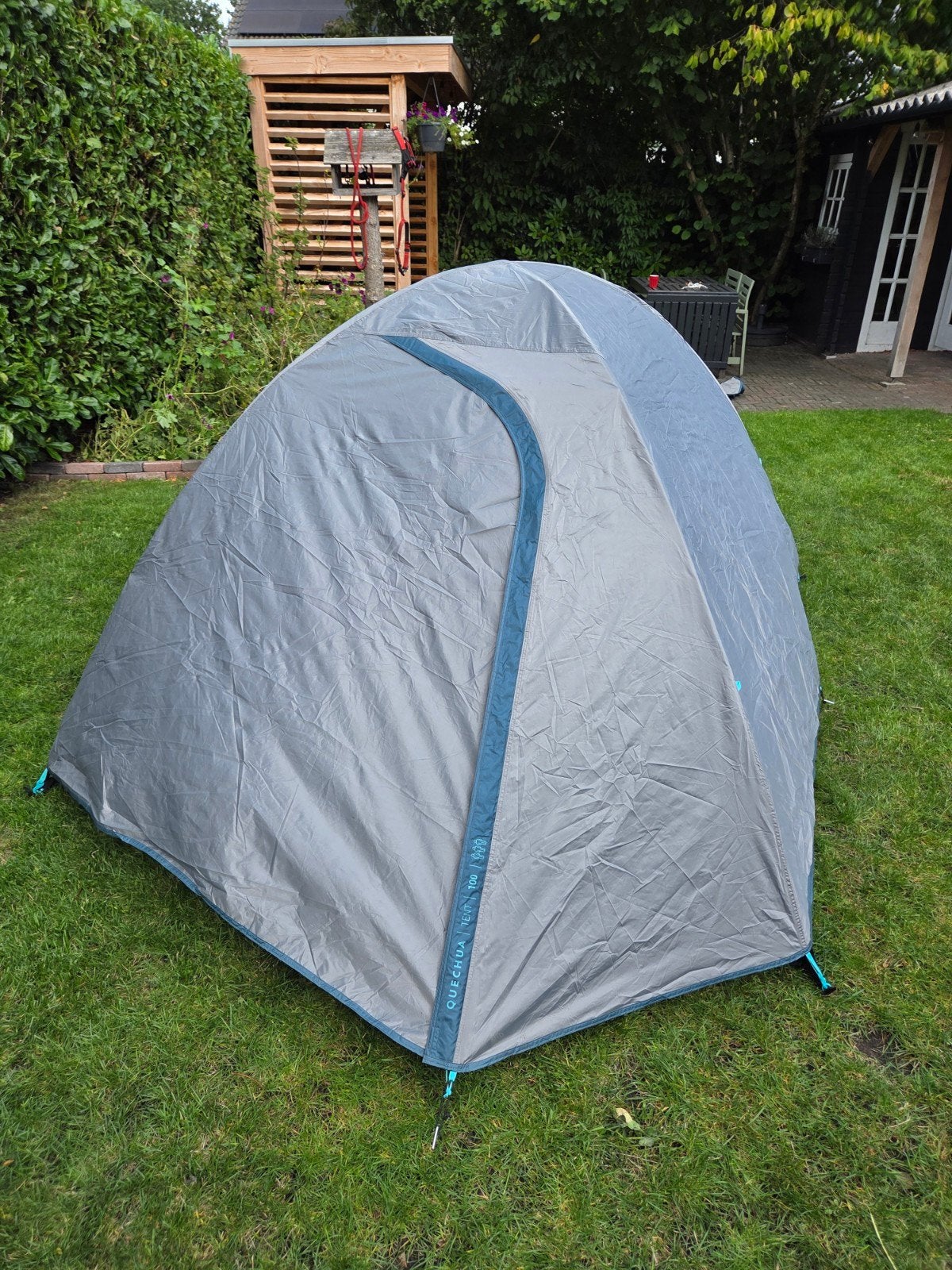 Quechua MH100 tent voor 3 personen, Caravans en Kamperen, Ophalen of Verzenden, Zo goed als nieuw, Tot en met 3