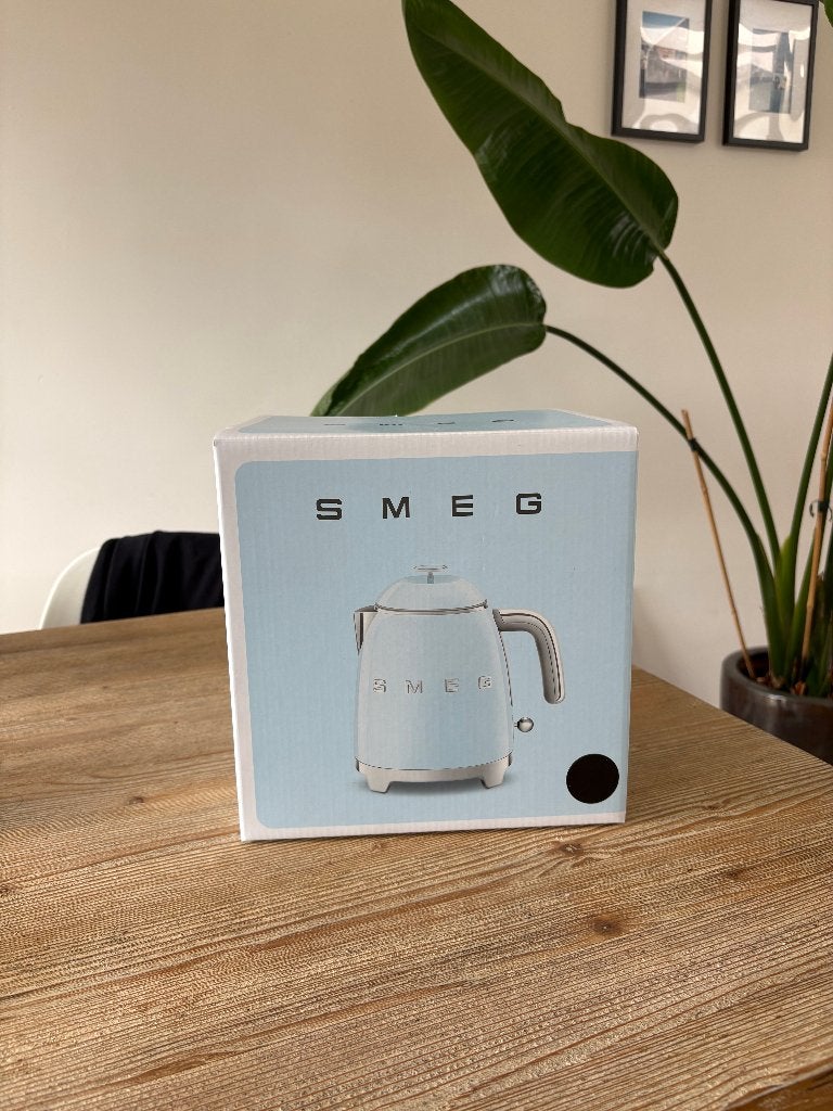 SMEG Waterkoker / SMEG Kettle, Kunststof, Nieuw, Zwart, Smeg