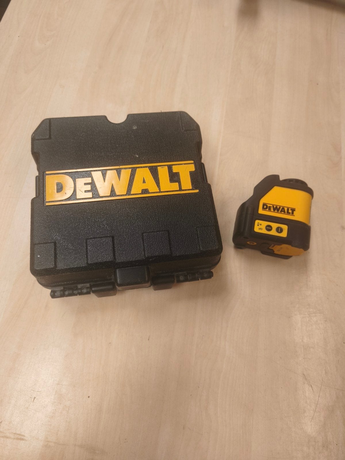 dewalt rode laser